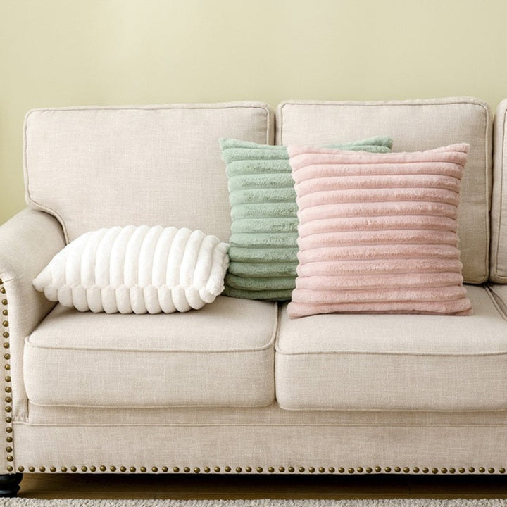 Chic Faux Fur Pillow Cover 8