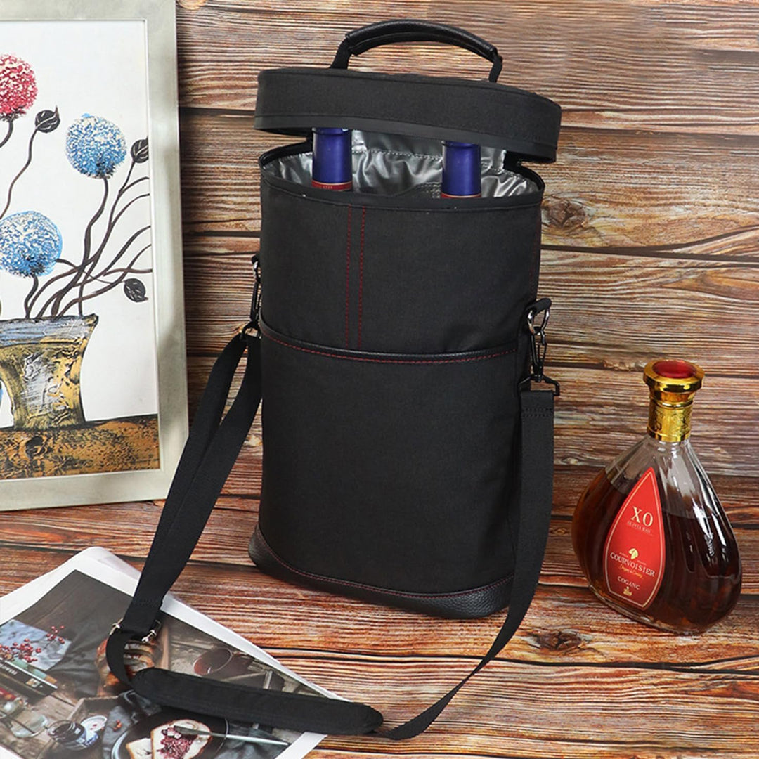 Chic Insulated Wine Tote 5
