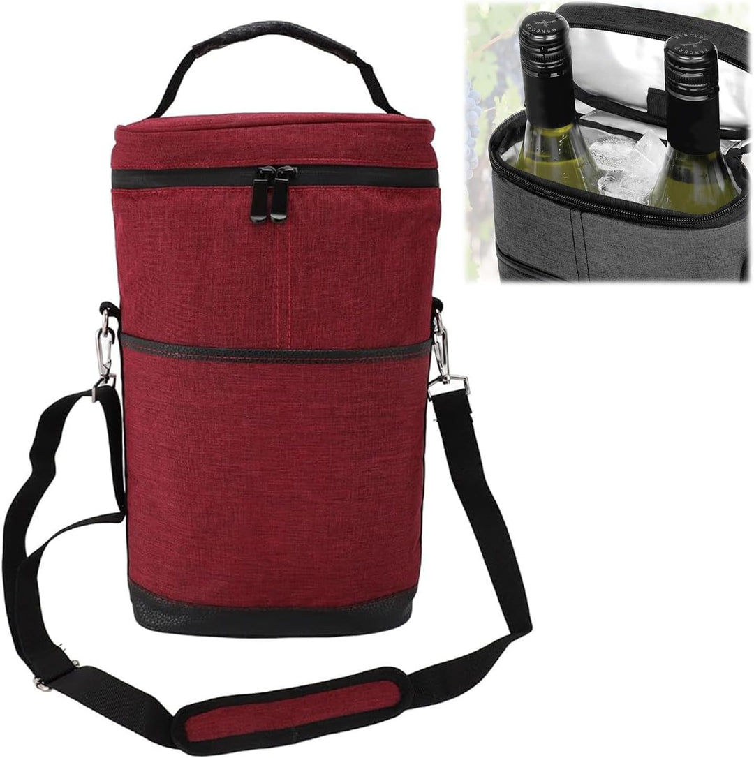 Chic Insulated Wine Tote 6