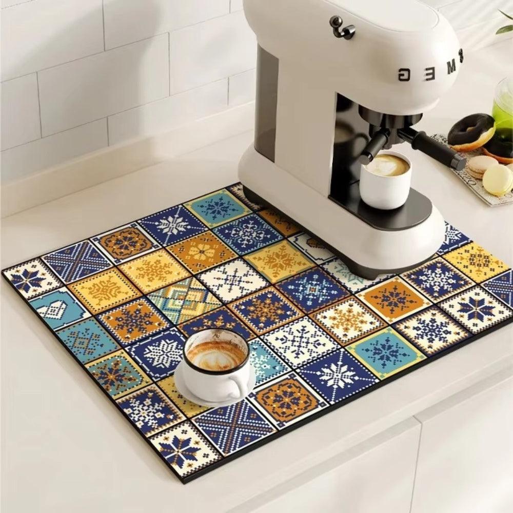 Chic Retro Tile Kitchen Mat 10
