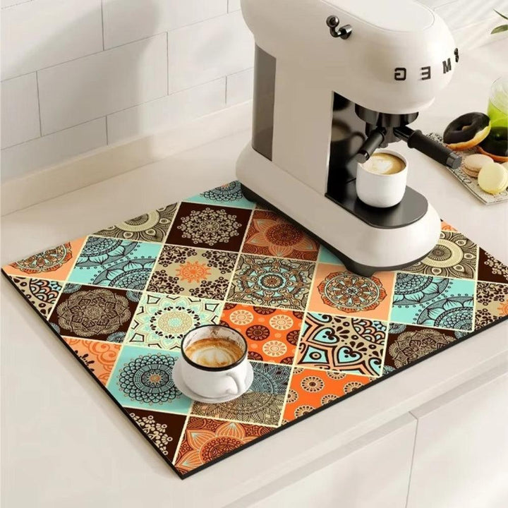 Chic Retro Tile Kitchen Mat 11