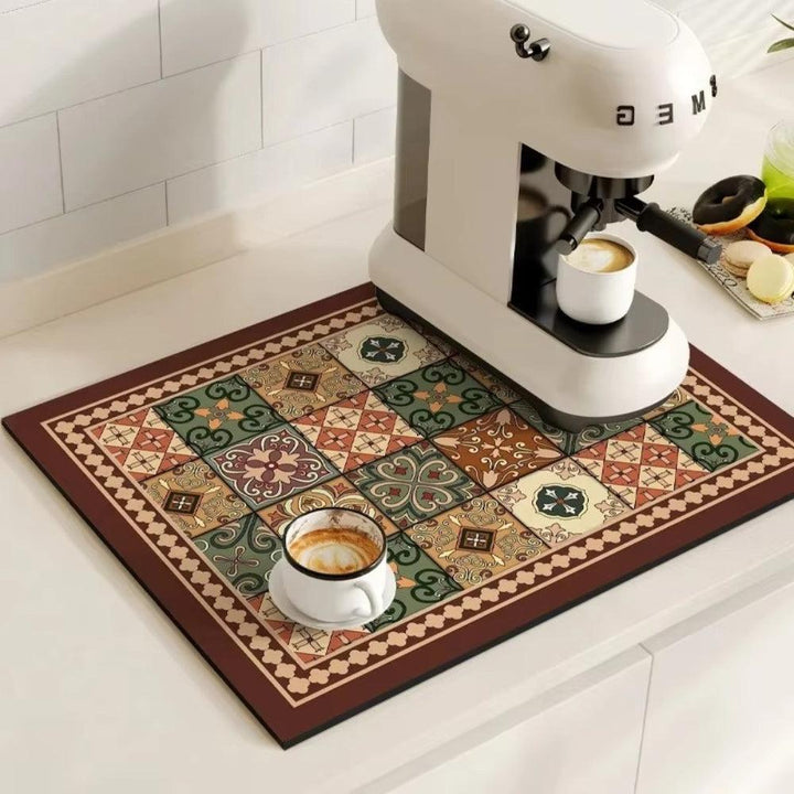 Chic Retro Tile Kitchen Mat 16