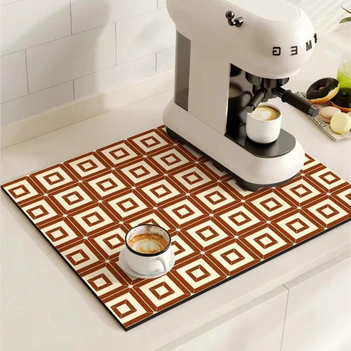 Chic Retro Tile Kitchen Mat 6