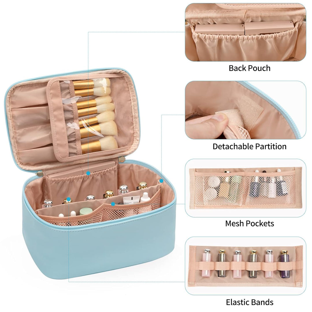 Chic Waterproof Travel Makeup Organizer 4
