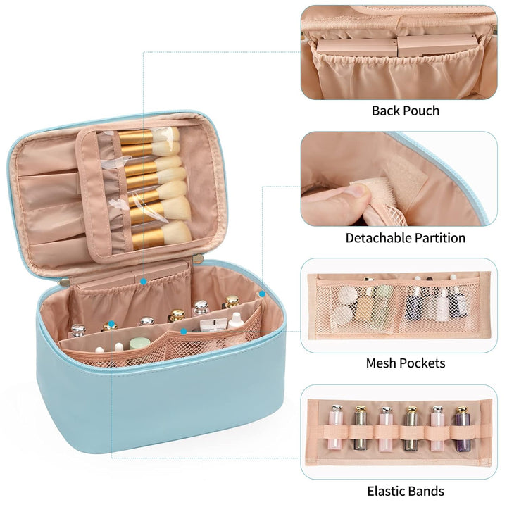 Chic Waterproof Travel Makeup Organizer 4