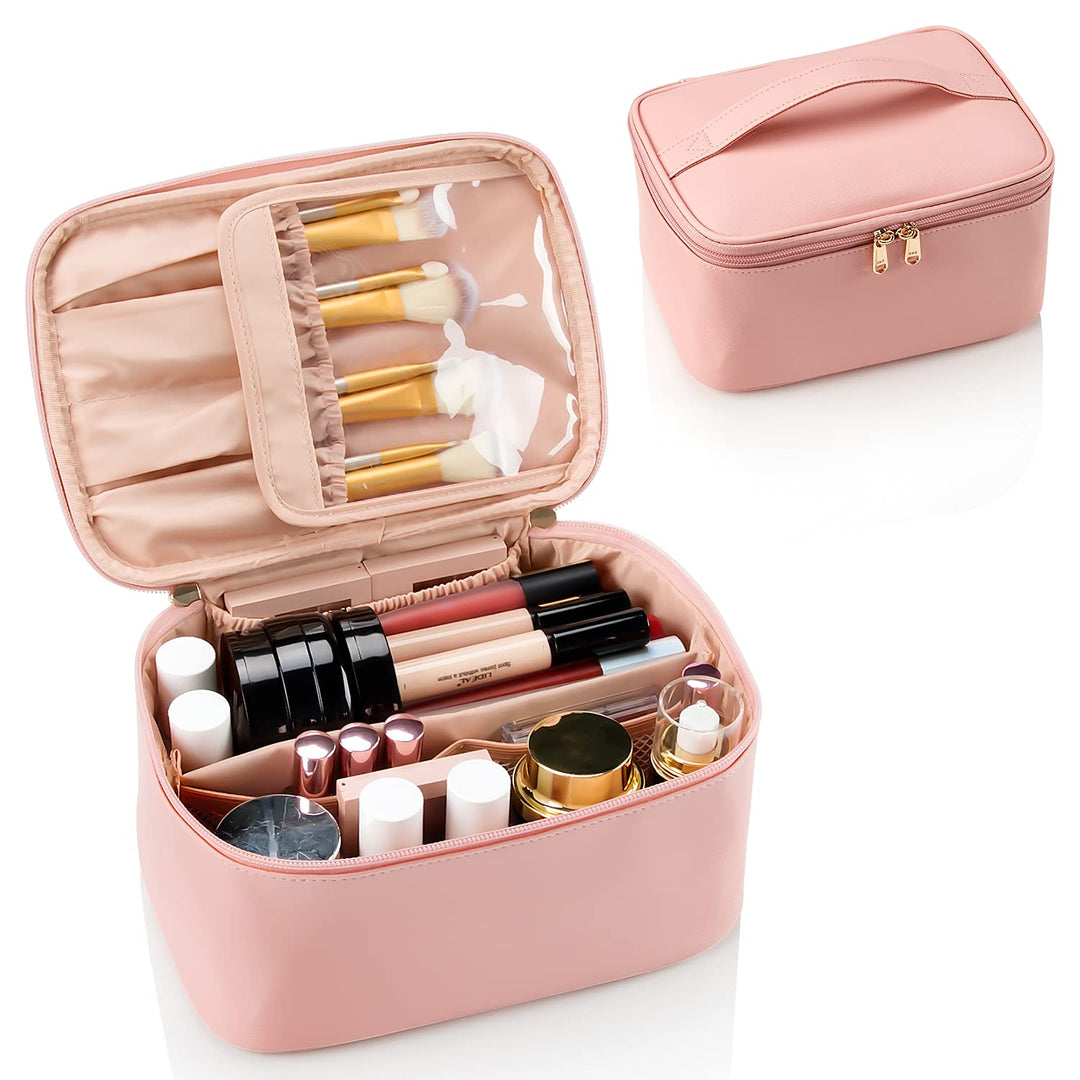 Chic Waterproof Travel Makeup Organizer 9