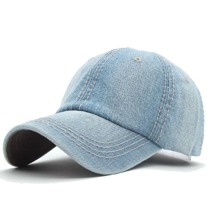 Classic Cotton Denim Cap 2