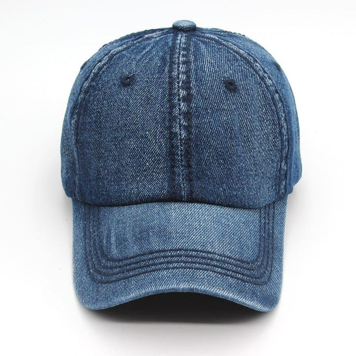 Classic Cotton Denim Cap 3