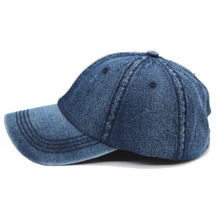 Classic Cotton Denim Cap 4