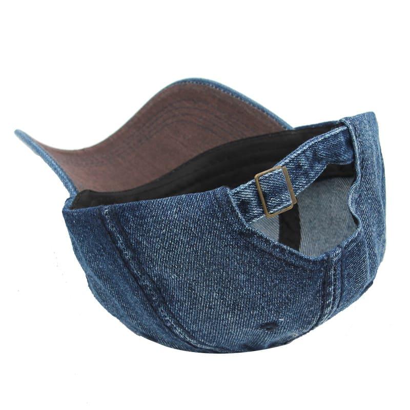 Classic Cotton Denim Cap 5