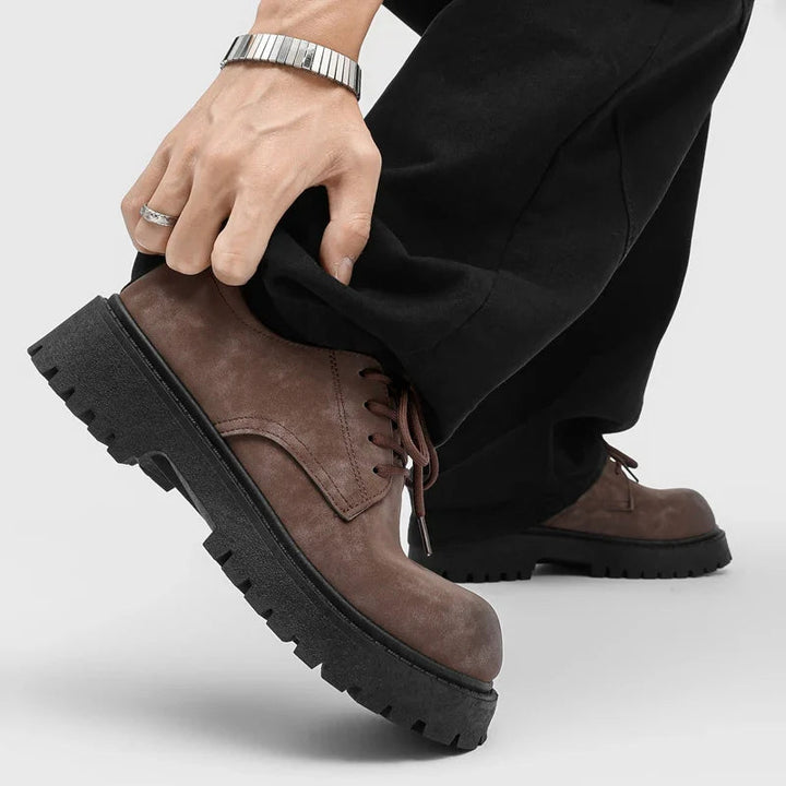 Classic Suede Derby Shoes 4