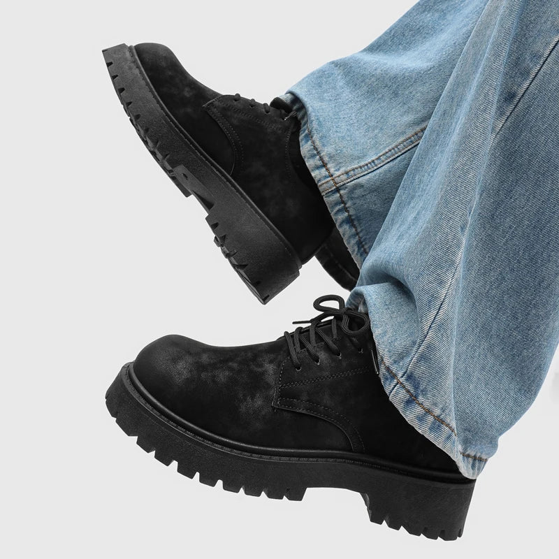 Classic Suede Derby Shoes 6