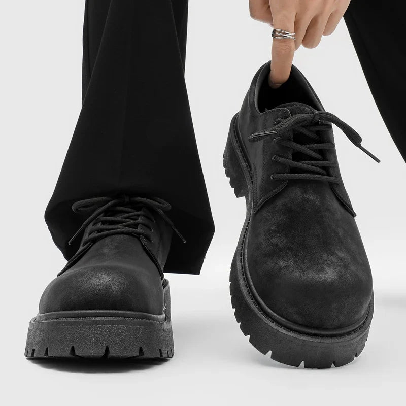 Classic Suede Derby Shoes 8