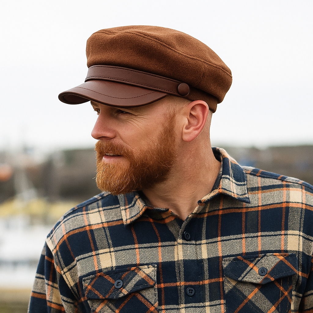 Coastal Soft Felt Fisherman Hat 2