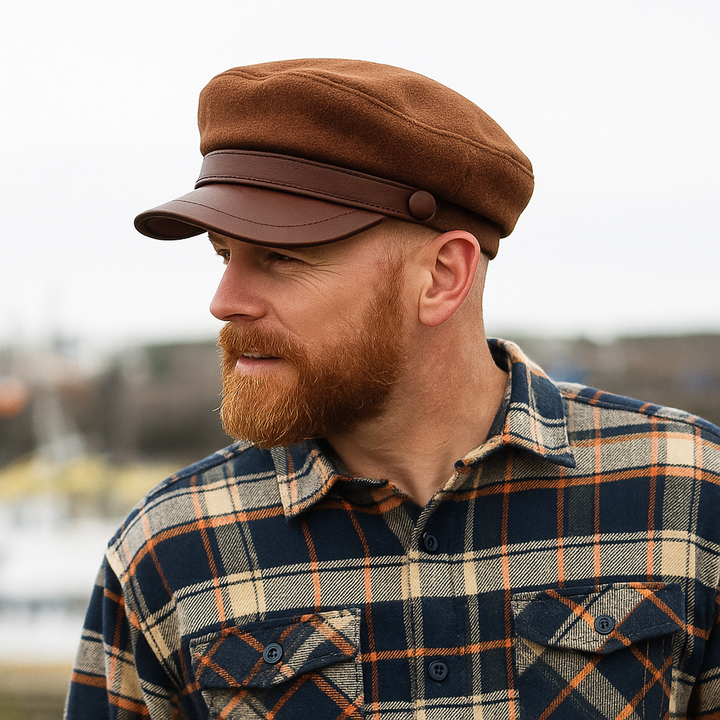 Coastal Soft Felt Fisherman Hat 2