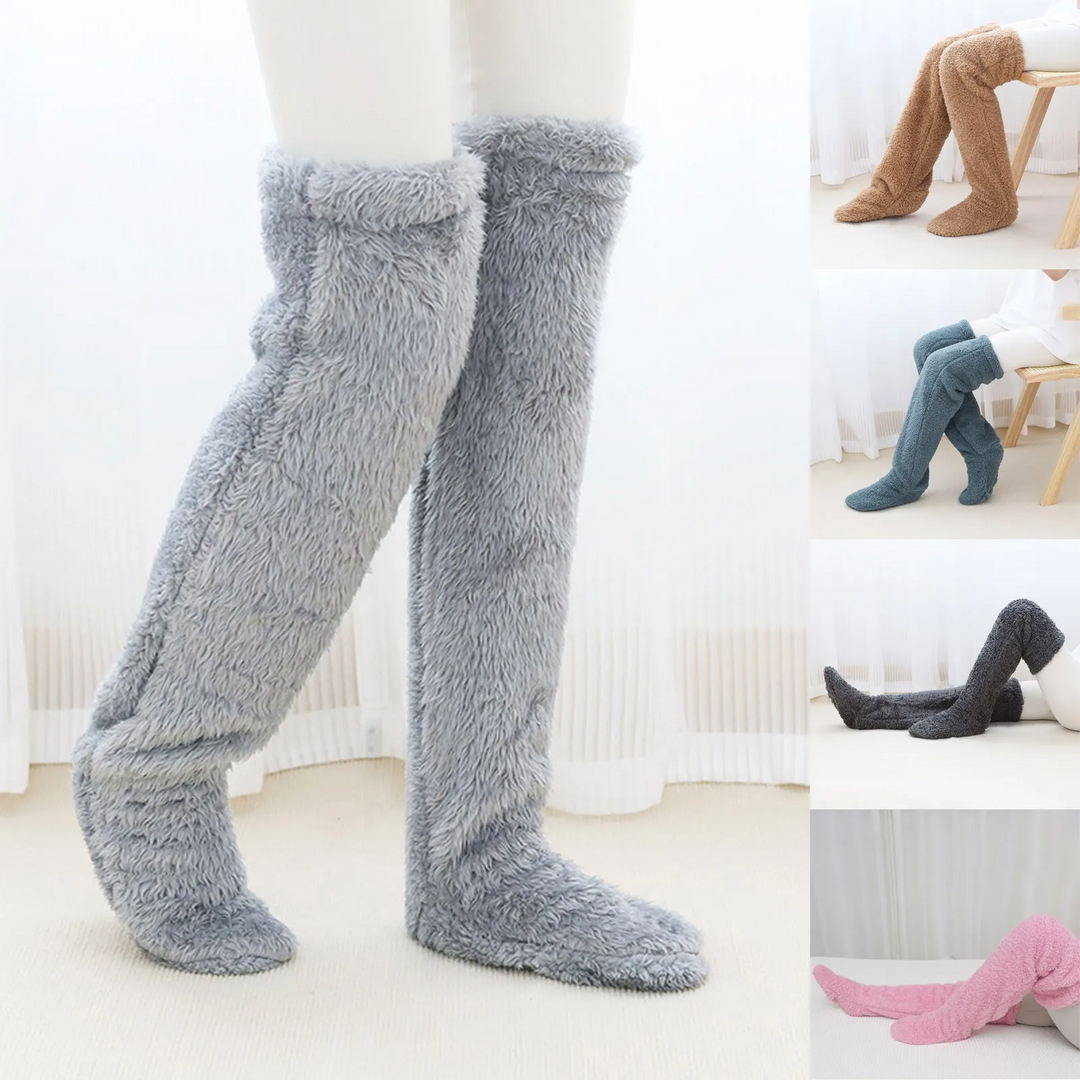 Cozy Coral Fleece Socks 1