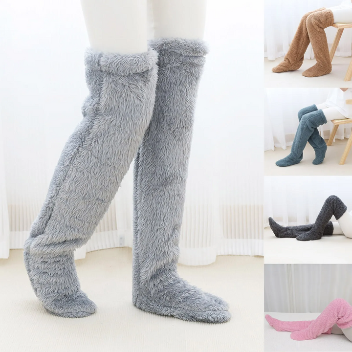Cozy Coral Fleece Socks 1