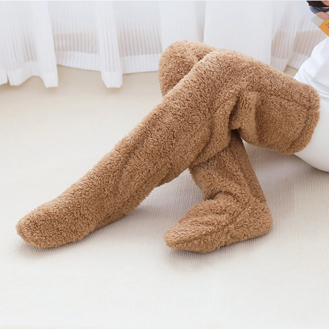 Cozy Coral Fleece Socks 3