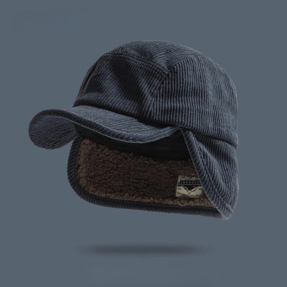 Cozy Corduroy Winter Hat 0