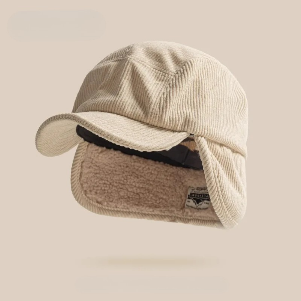 Cozy Corduroy Winter Hat 2