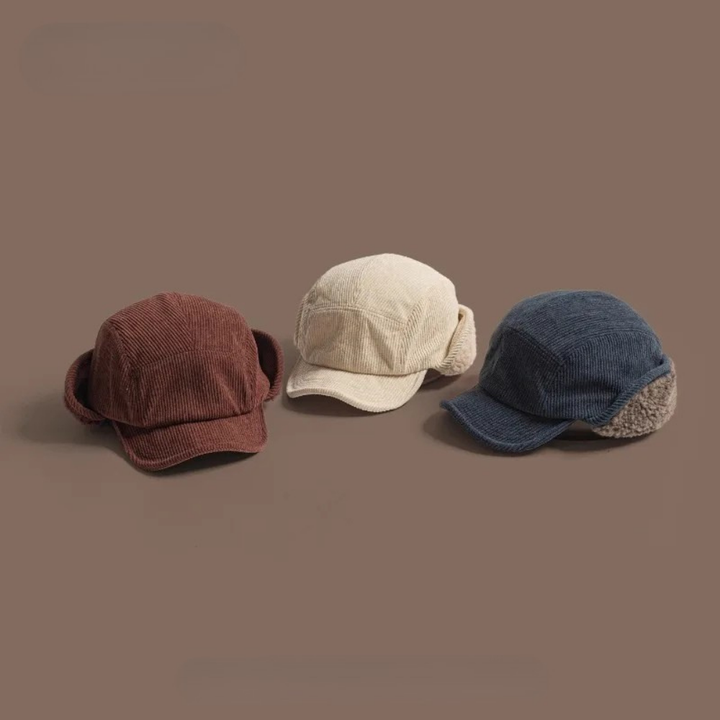 Cozy Corduroy Winter Hat 4