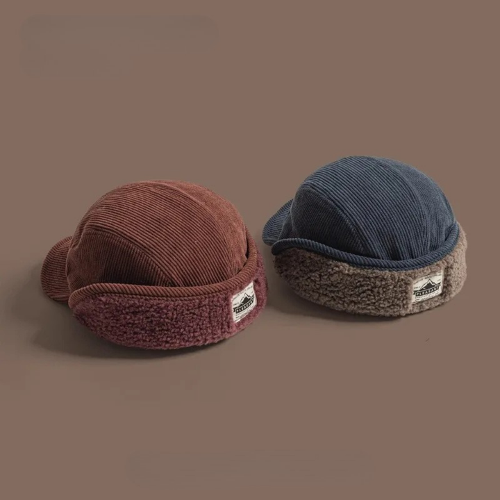 Cozy Corduroy Winter Hat 5