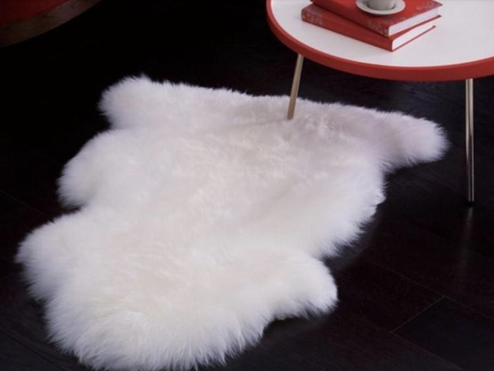 Cozy Faux Fur Area Rug 0