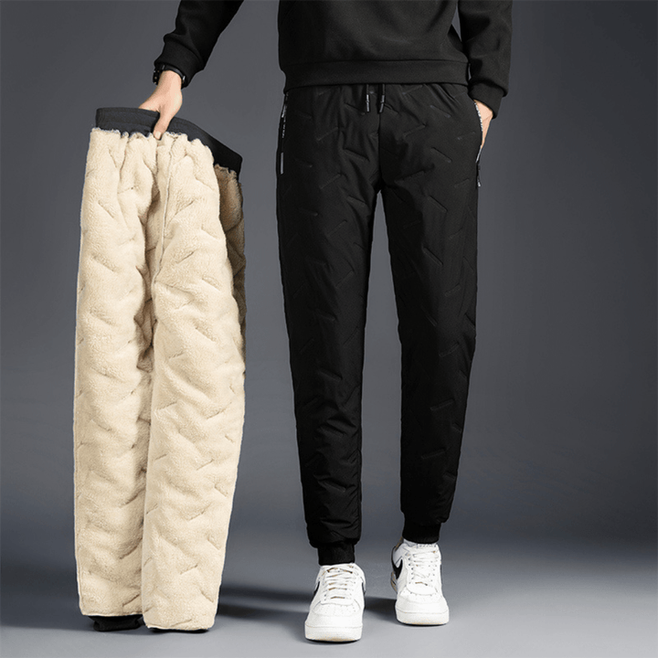 Cozy Fleece-Lined Trousers 1