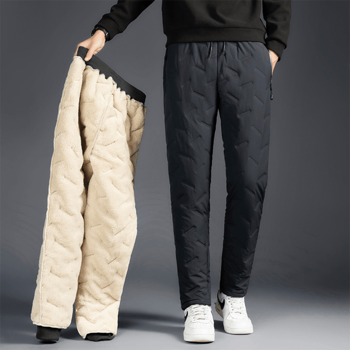 Cozy Fleece-Lined Trousers 2