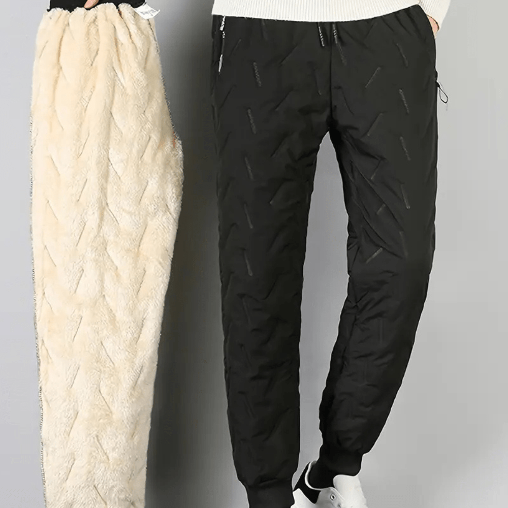 Cozy Fleece-Lined Trousers 4