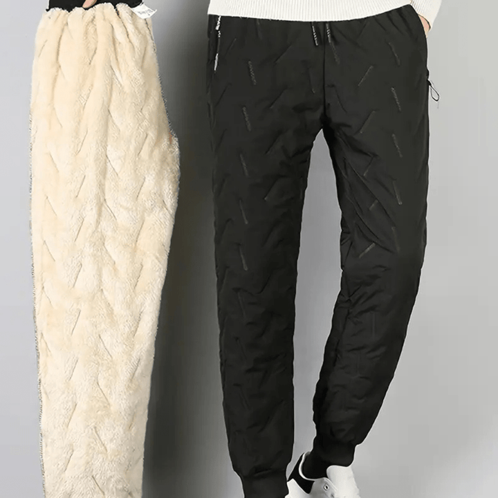 Cozy Fleece-Lined Trousers 4