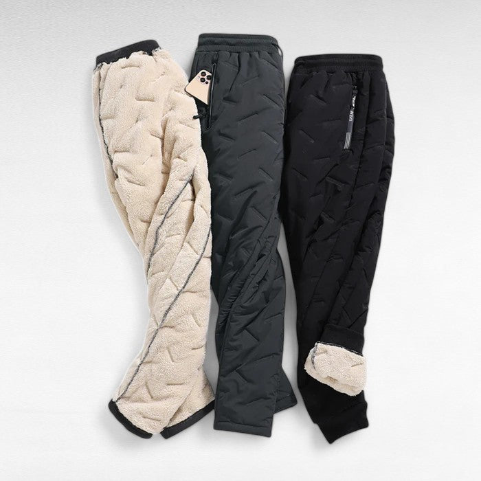 Cozy Fleece-Lined Trousers 6