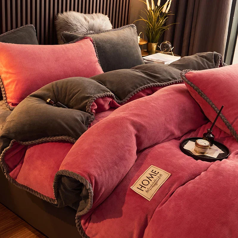 Cozy Velvet Duvet Cover 1