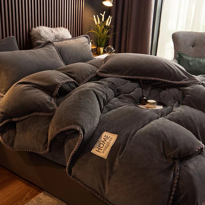 Cozy Velvet Duvet Cover 11