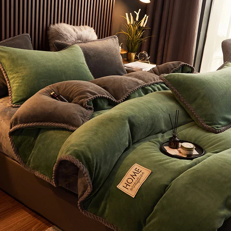 Cozy Velvet Duvet Cover 5