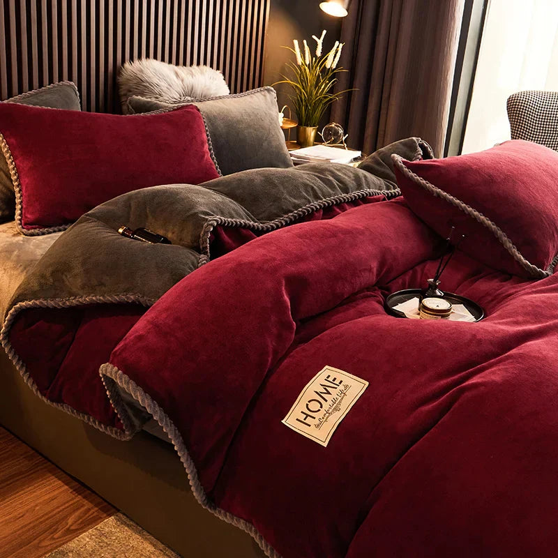 Cozy Velvet Duvet Cover 6