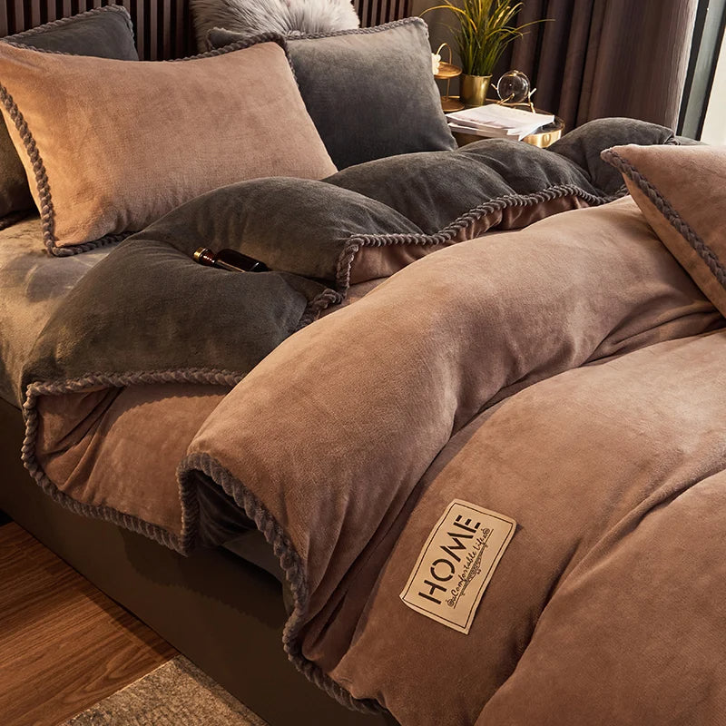 Cozy Velvet Duvet Cover 9