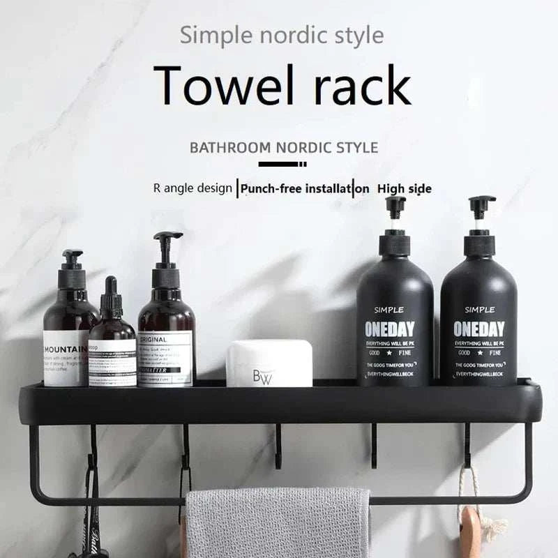 Elegant Aluminum Bathroom Shelf 4