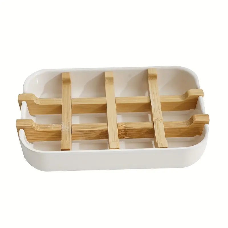 Elegant Bamboo Soap Dish 4
