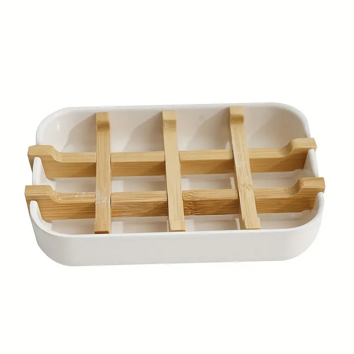 Elegant Bamboo Soap Dish 4