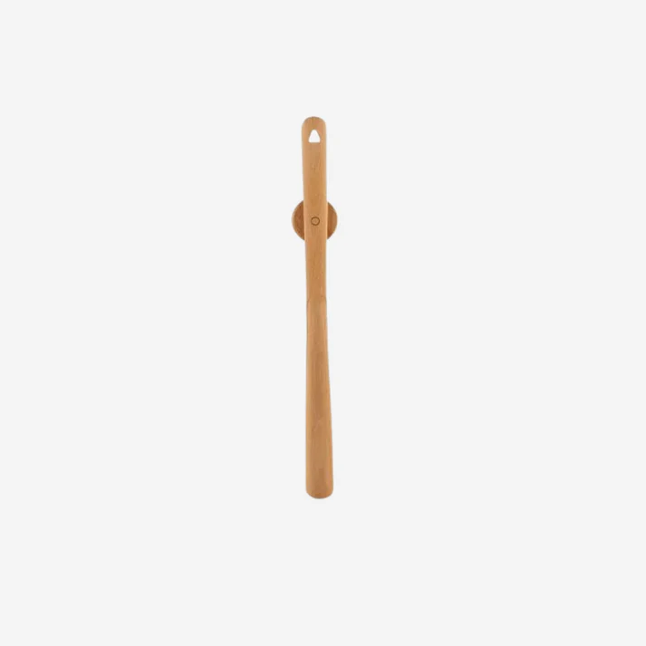 Elegant Beech Wood Long Shoe Horn 0