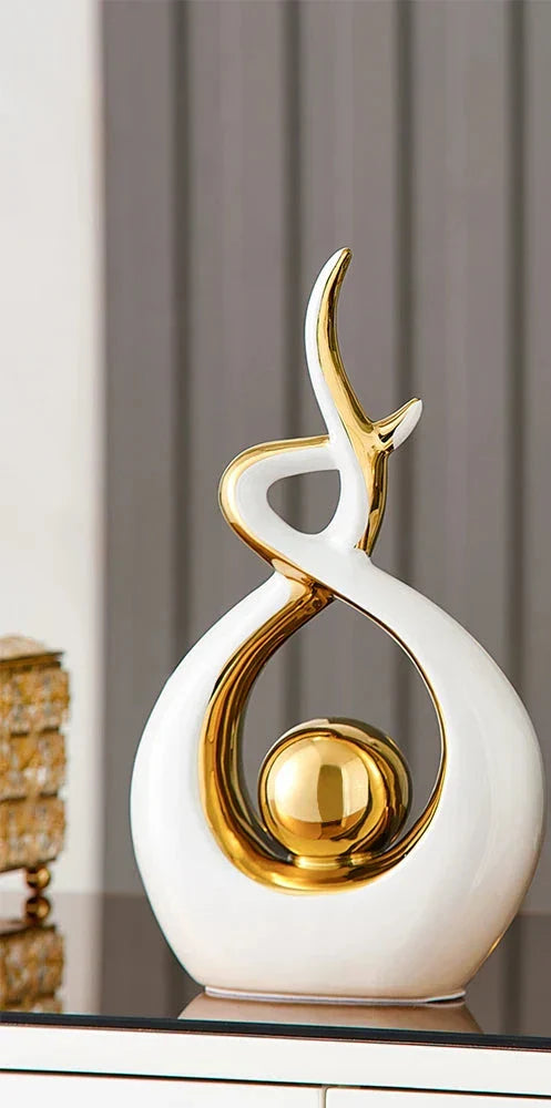Elegant Ceramic Sculpture 10