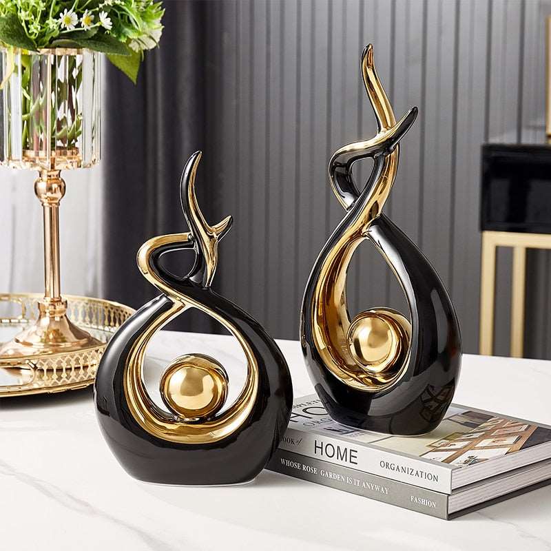 Elegant Ceramic Sculpture 4