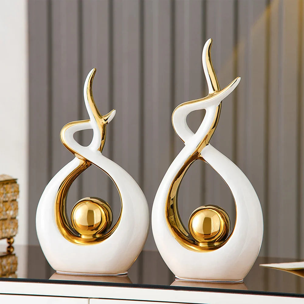Elegant Ceramic Sculpture 6