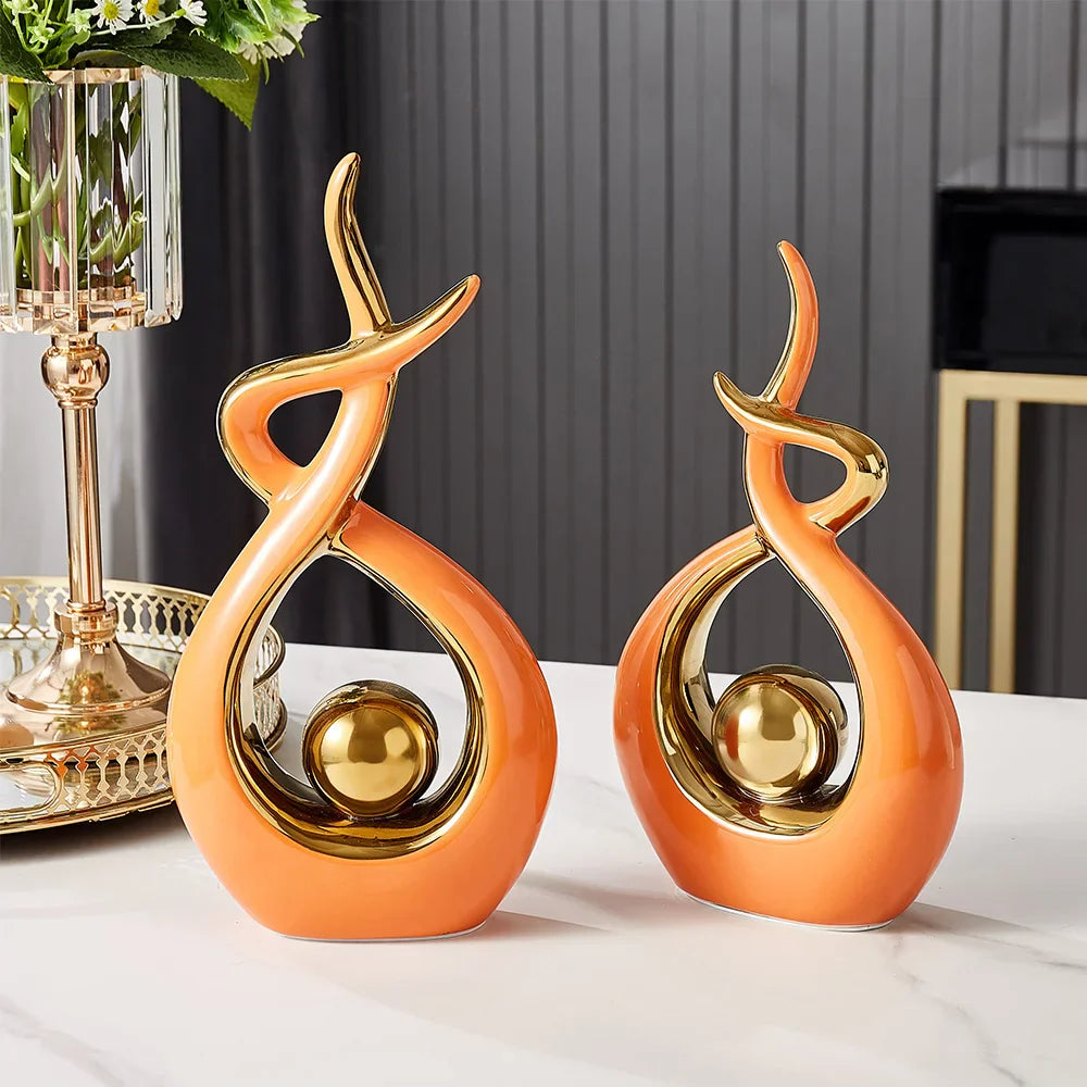 Elegant Ceramic Sculpture 7
