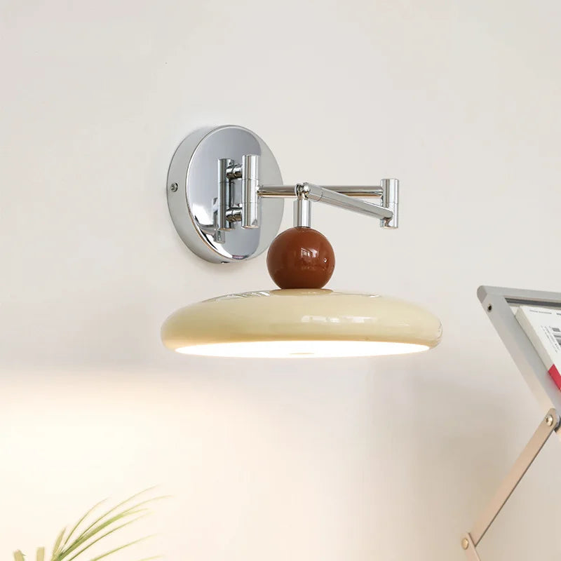 Elegant Cream Wall Sconce 0