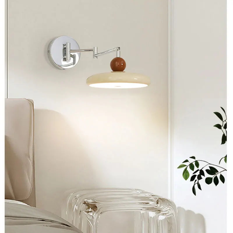 Elegant Cream Wall Sconce 2