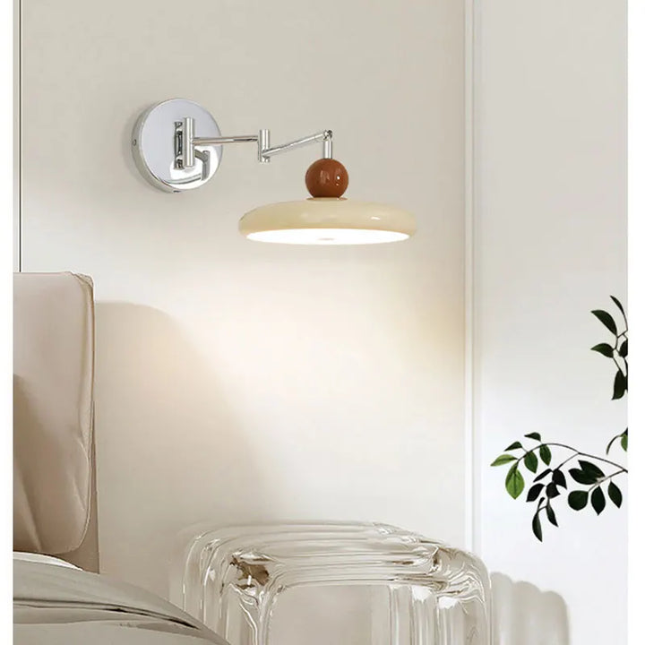 Elegant Cream Wall Sconce 2