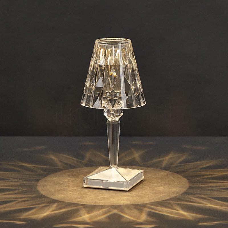 Elegant Crystal Table Lamp 0