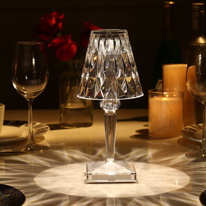 Elegant Crystal Table Lamp 1